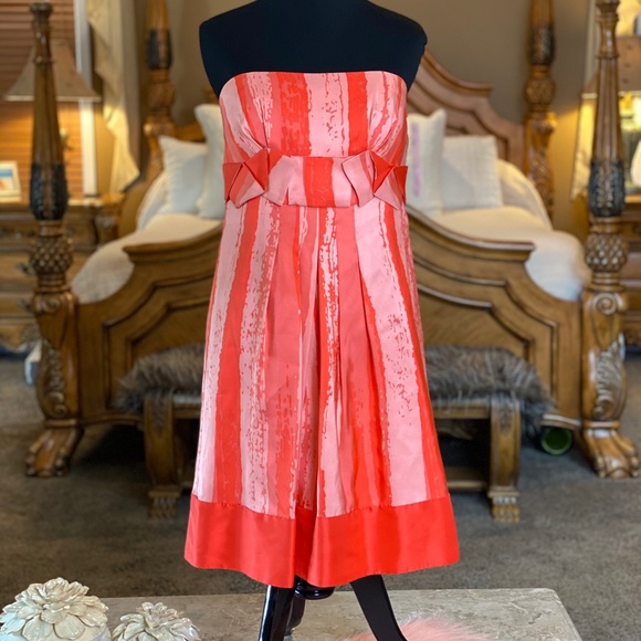 Gianni Bini Dresses & Skirts - Gianni Bini NWT! Coral Color Strapless Dress Sz 8